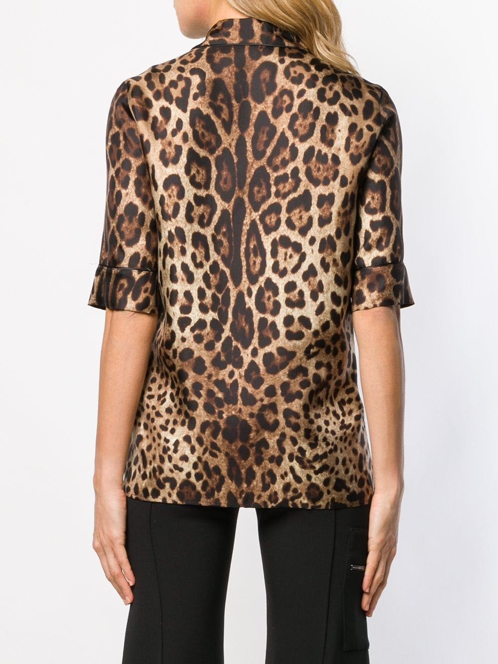 Dolce & Gabbana leopard print shirt - Image 4