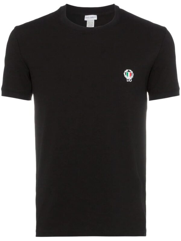 Dolce & Gabbana  logo patch cotton T-shirt