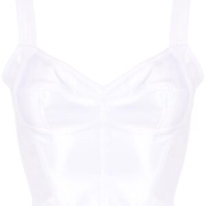 Dolce & Gabbana lace-trim corset top