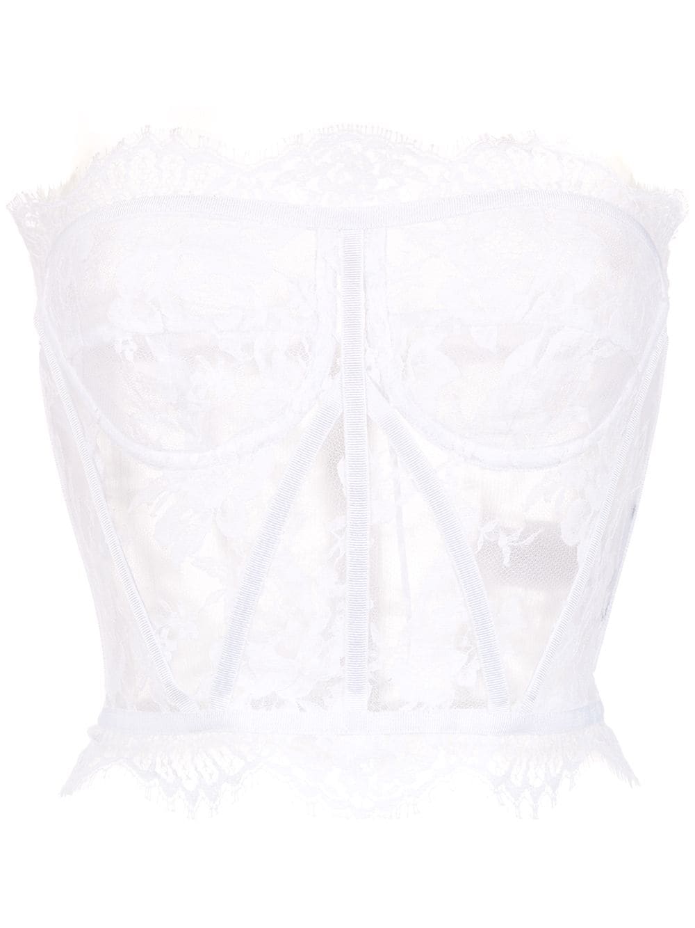 Dolce & Gabbana lace bustier top