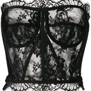 Dolce & Gabbana  strapless lace bustier