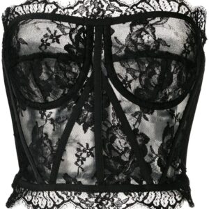 Dolce & Gabbana  strapless lace bustier