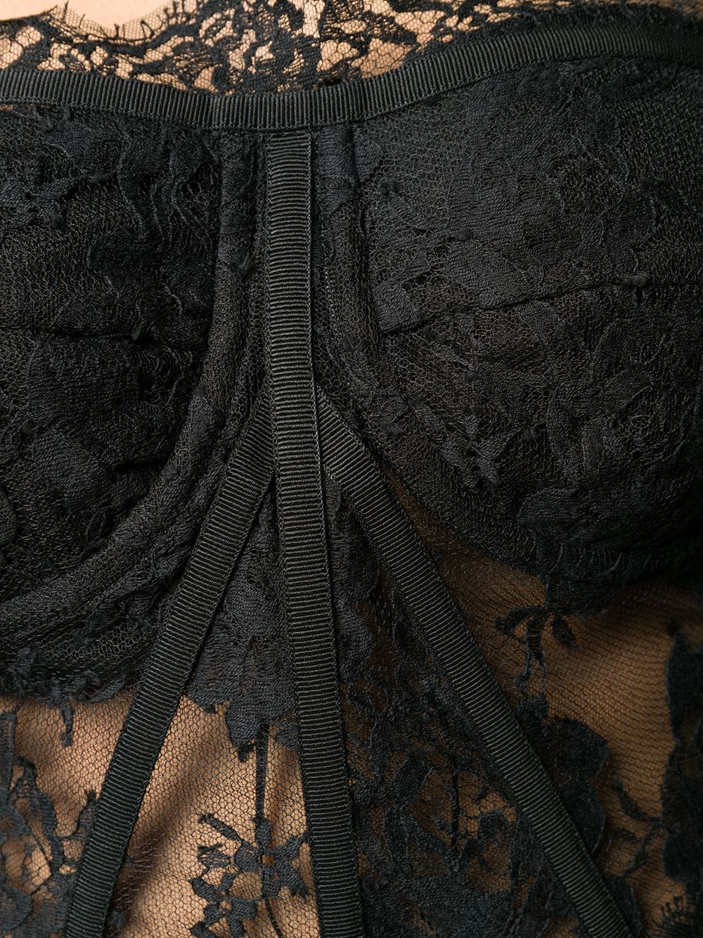 Dolce & Gabbana strapless lace bustier - Image 5