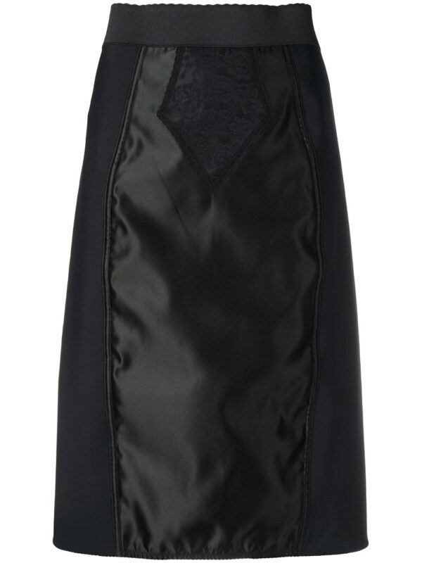 Dolce & Gabbana  powernet satin midi skirt