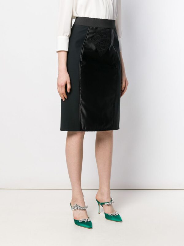 Dolce & Gabbana  powernet satin midi skirt - Image 3