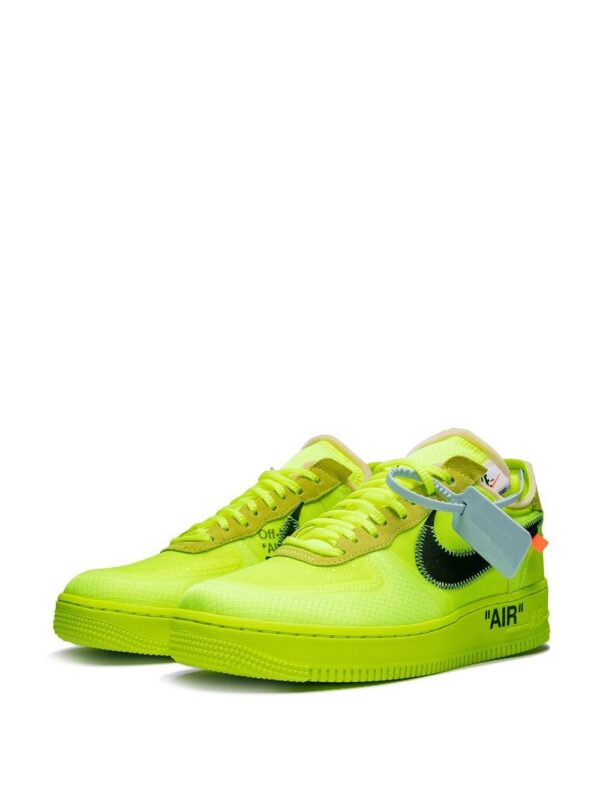Nike X Off-White The 10: Air Force 1 Low "Volt" sneakers - Image 2