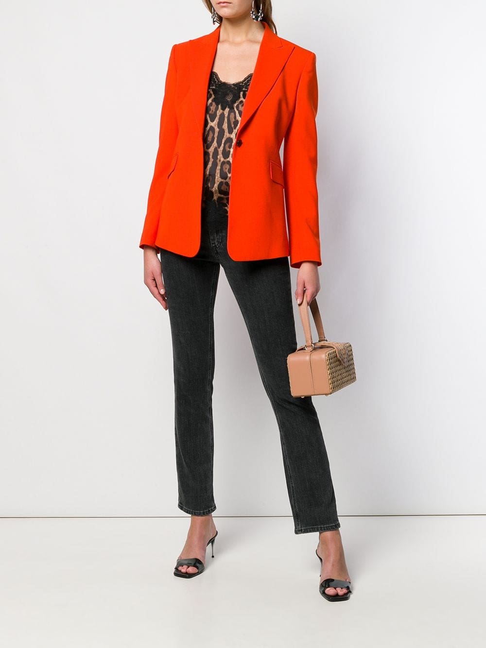 Dolce & Gabbana leopard-print satin camisole top - Image 2