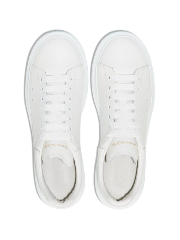 Alexander McQueen Oversized leather sneakers - Image 4