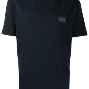 Dolce & Gabbana  V-neck logo T-shirt