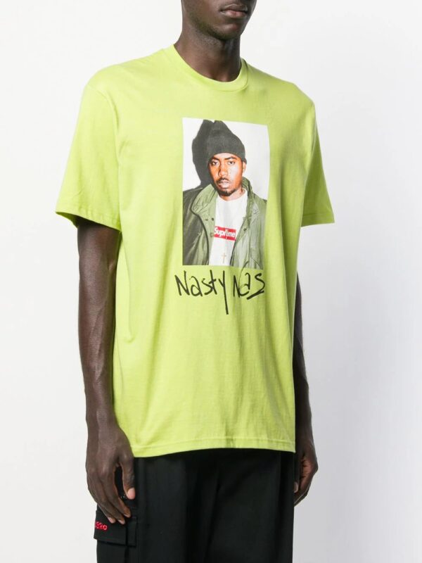 Supreme  Nasty Nas photographic-print T-shirt - Image 3