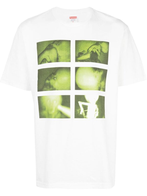 Supreme  Chris Cunningham Chihuahua Hoo crew neck T-shirt