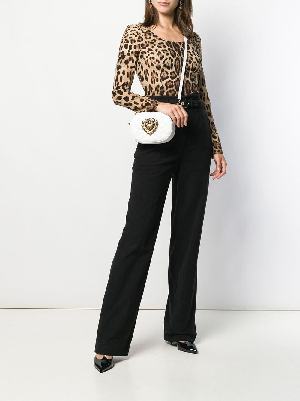 Dolce & Gabbana leopard-print long-sleeve T-shirt - Image 2