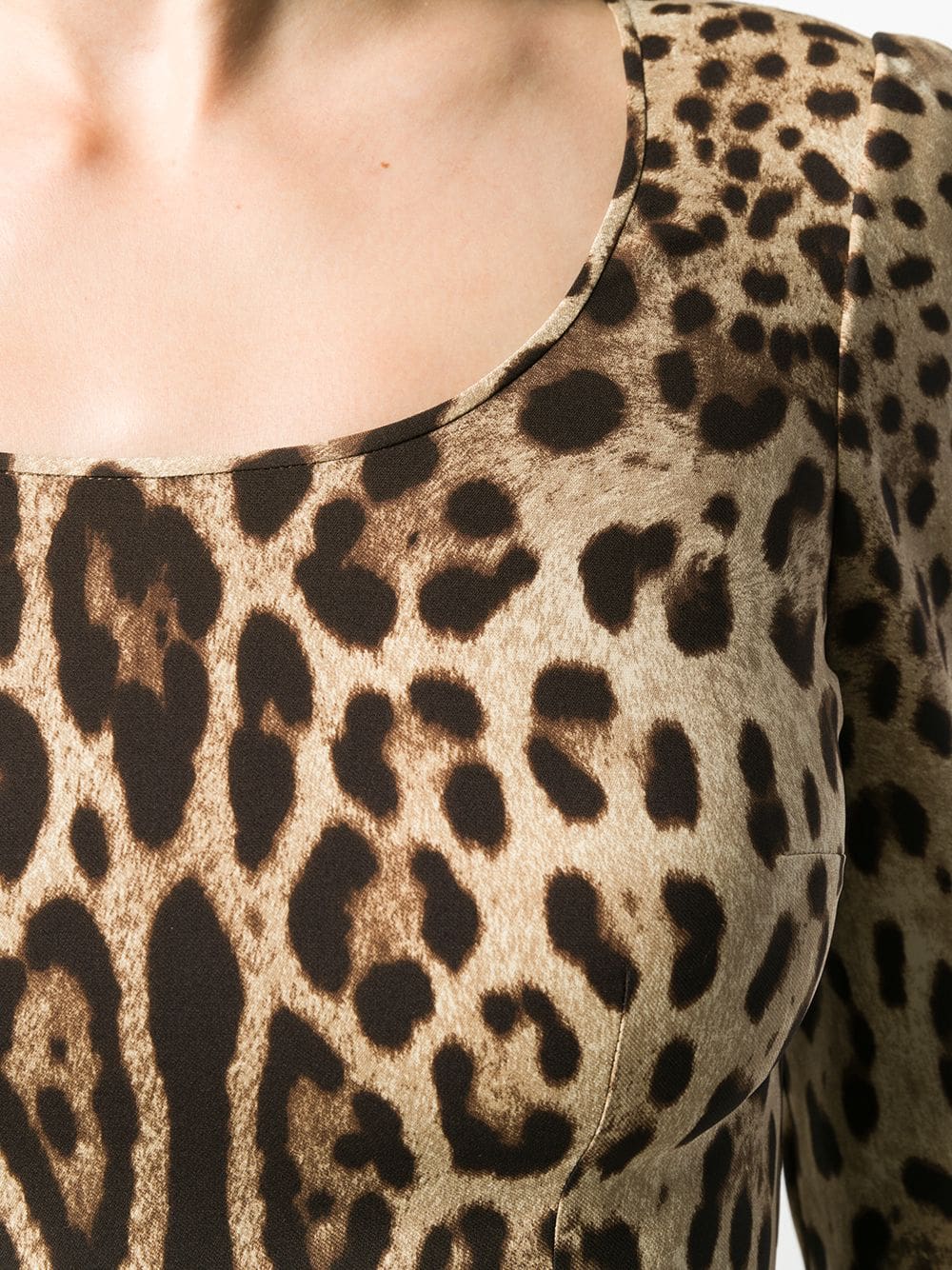 Dolce & Gabbana leopard-print long-sleeve T-shirt - Image 5