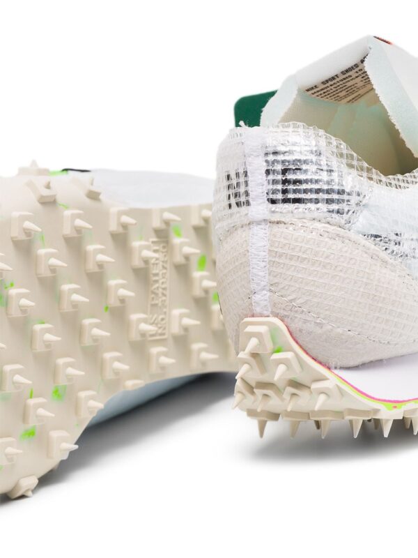 Nike X Off-White Waffle Racer SP "Electric Green" sneakers - Image 4