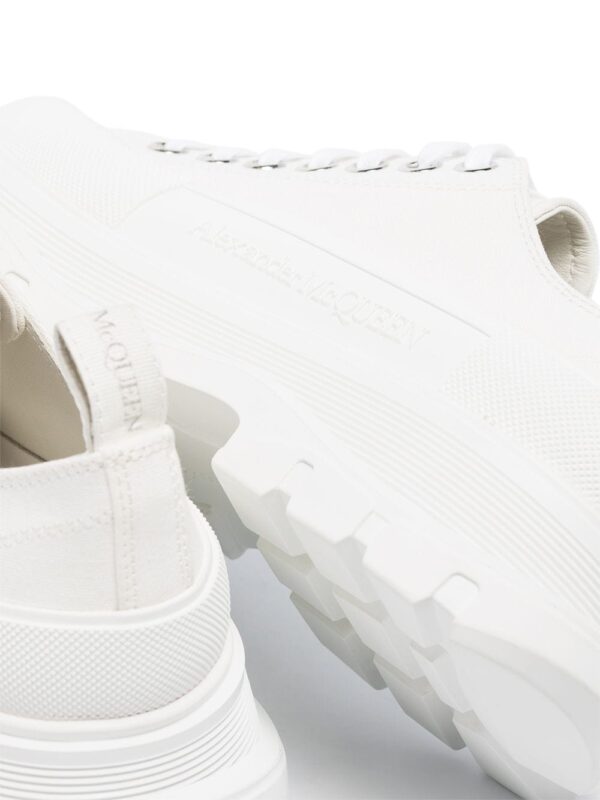 Alexander McQueen round-toe cotton sneakers - Image 2