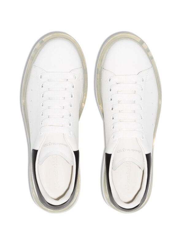 Alexander McQueen oversized leather platform sneakers - Image 5