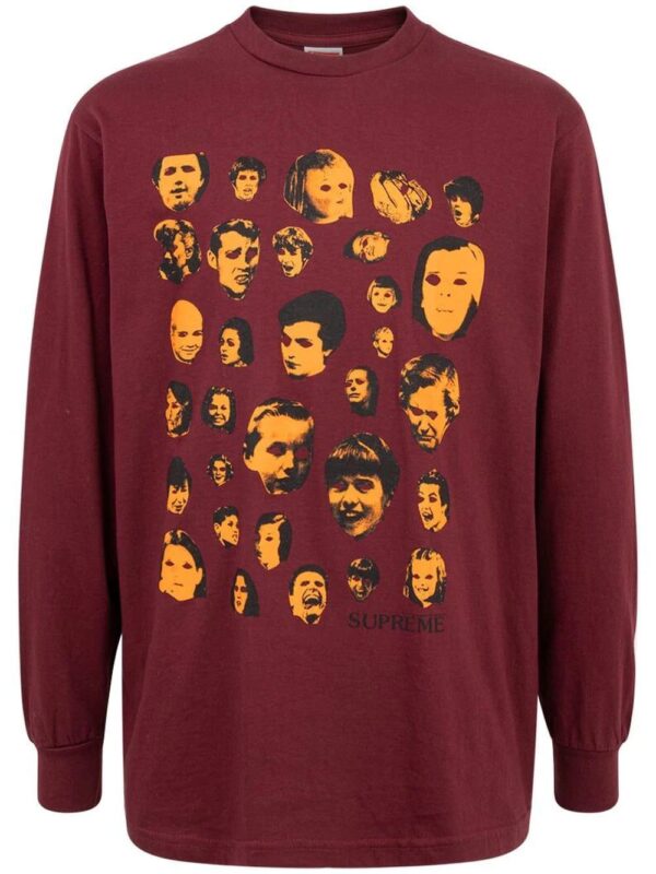 Supreme  Faces long-sleeve T-shirt