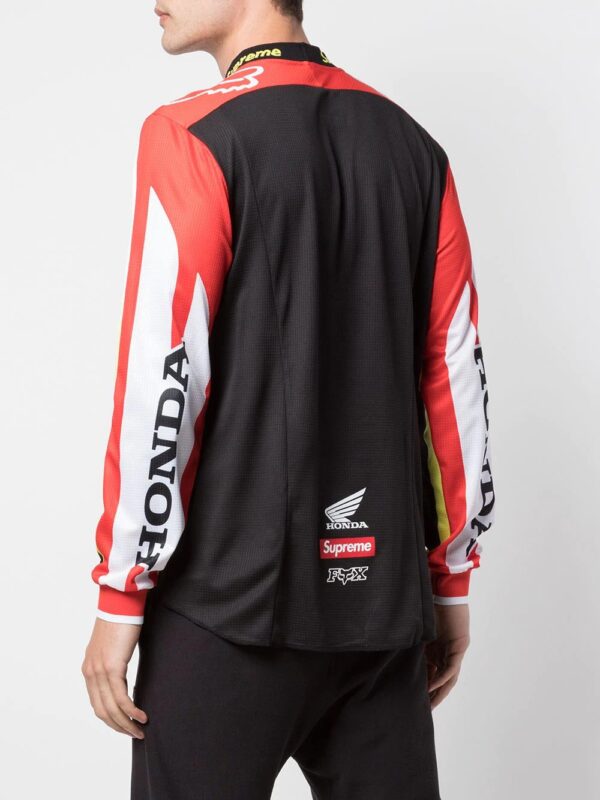 Supreme  x Honda x Fox Racing Moto jersey T-shirt - Image 4