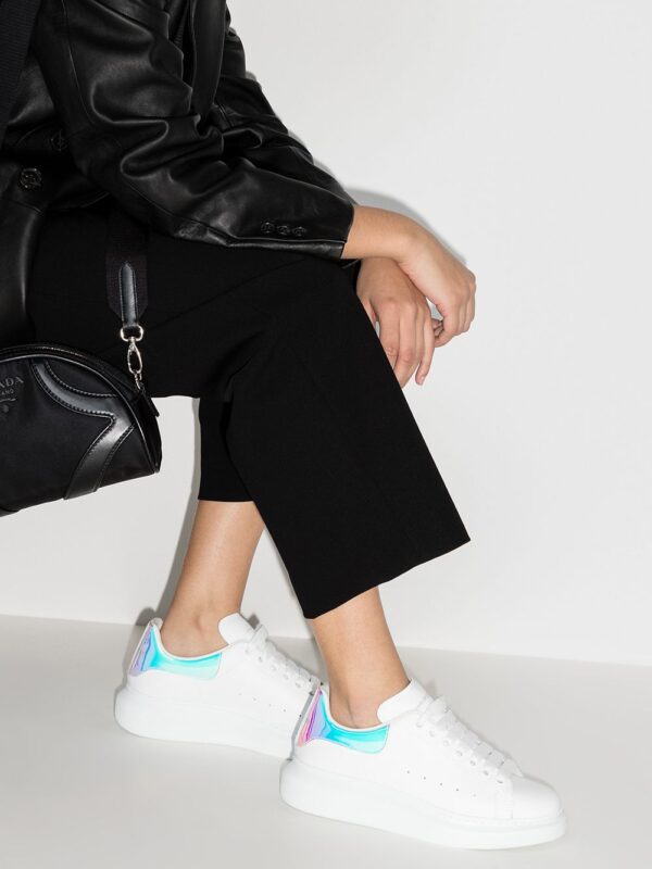 Alexander McQueen Oversized lace-up sneakers - Image 3