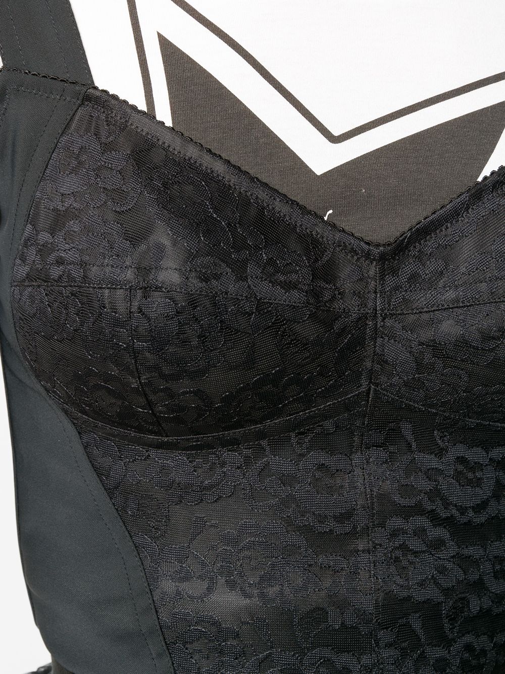 Dolce & Gabbana jacquard corset bustier - Image 5