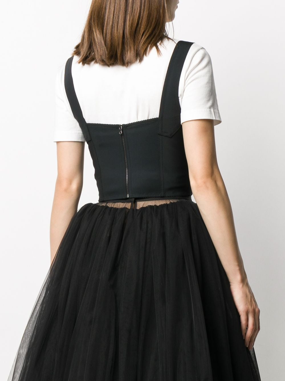 Dolce & Gabbana jacquard corset bustier - Image 4