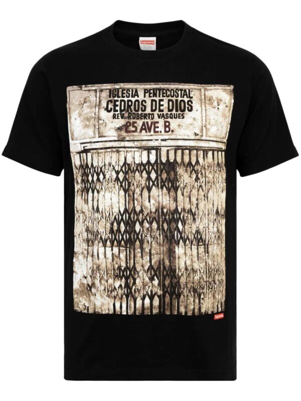 Supreme  Iglesia Pentecostal graphic-print T-shirt