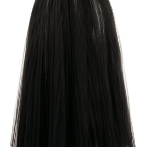 Dolce & Gabbana  ruched tulle midi skirt