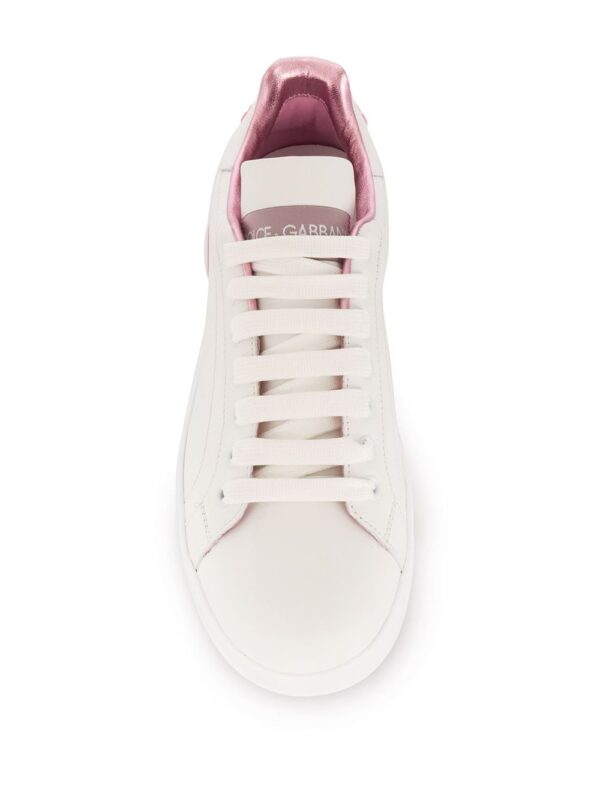 Dolce & Gabbana Portofino leather sneakers - Image 4