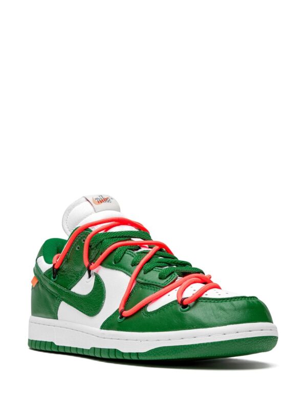 Nike X Off-White Dunk Low "Pine Green" sneakers - Image 2