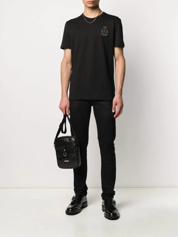 Dolce & Gabbana  heraldic-patch cotton T-shirt - Image 2