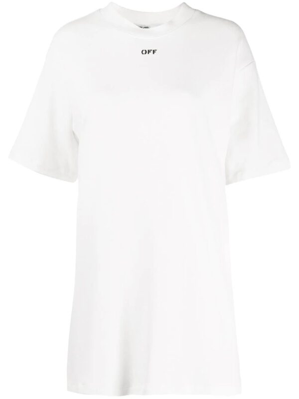 Off-White  micro logo boxy fit T-shirt