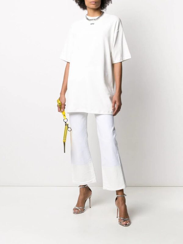 Off-White  micro logo boxy fit T-shirt - Image 2