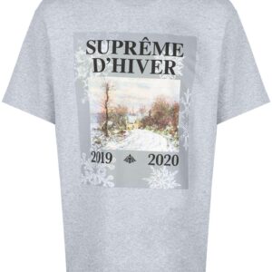 Supreme  D'Hiver graphic-print T-shirt