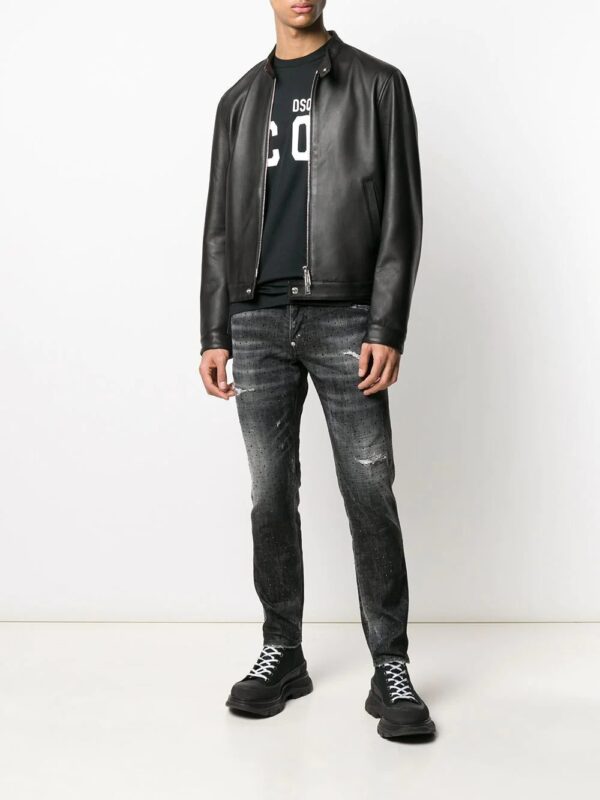 Dsquared2  icon print T-shirt - Image 2