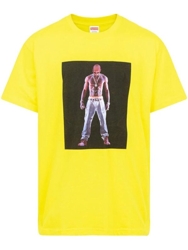Supreme  Tupac Hologram graphic-print T-shirt