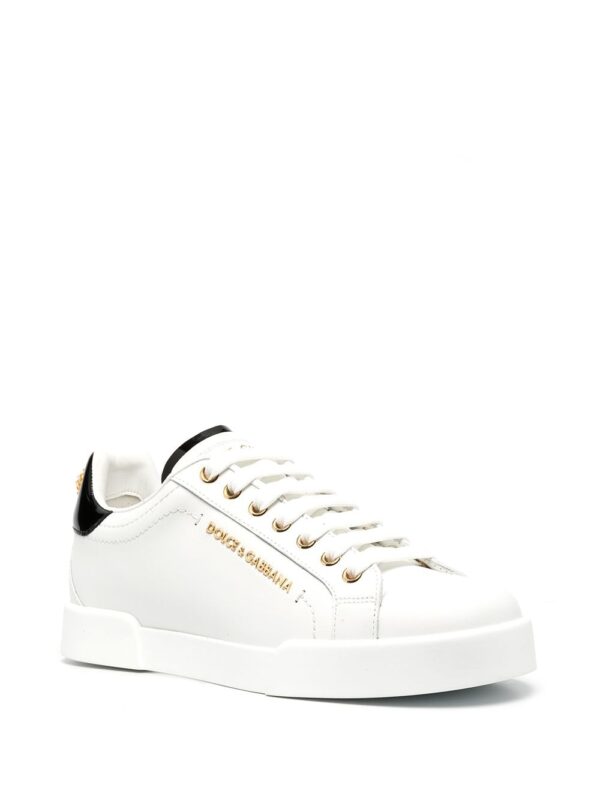 Dolce & Gabbana logo-embellished low-top sneakers - Image 2