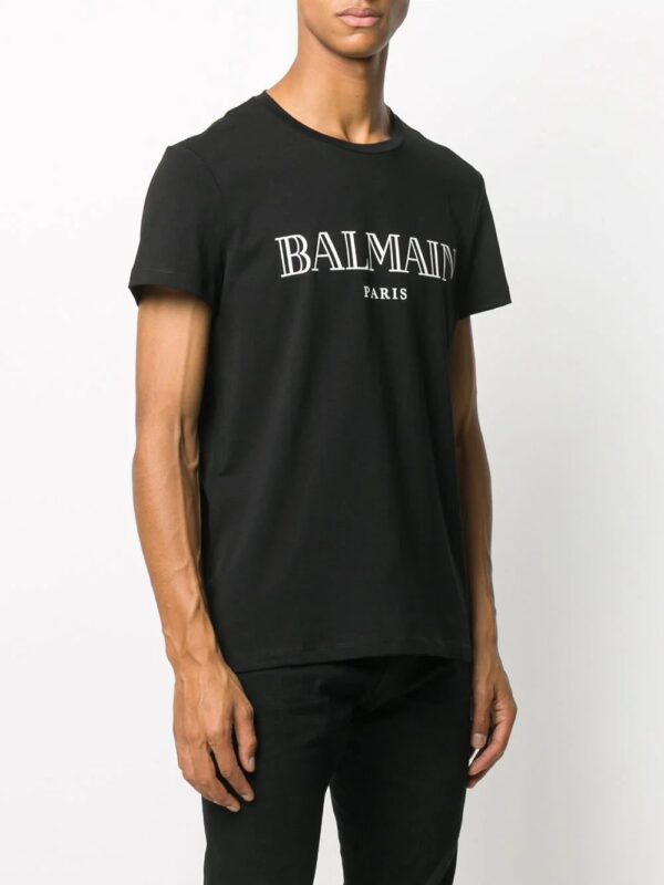 Balmain  logo print T-shirt - Image 3