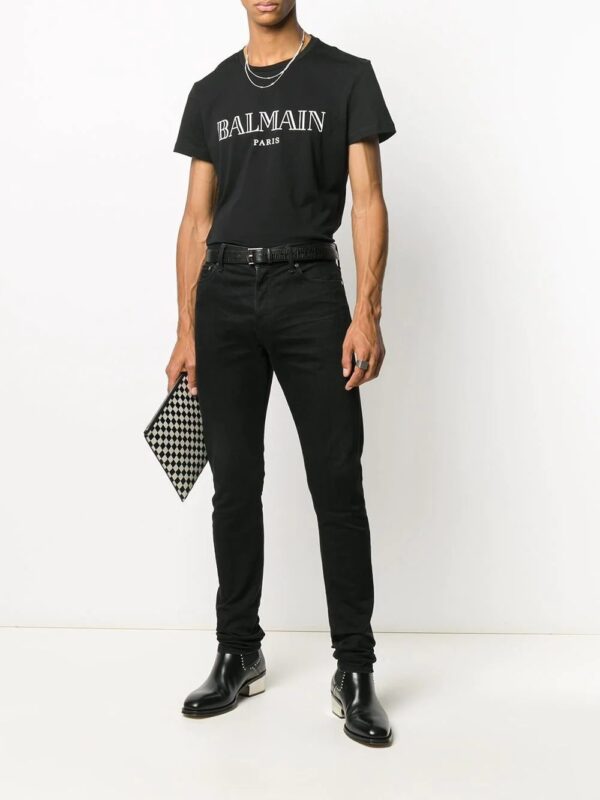 Balmain  logo print T-shirt - Image 2