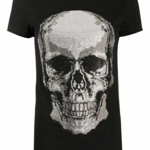 Philipp Plein  Skull rhinestone T-Shirt
