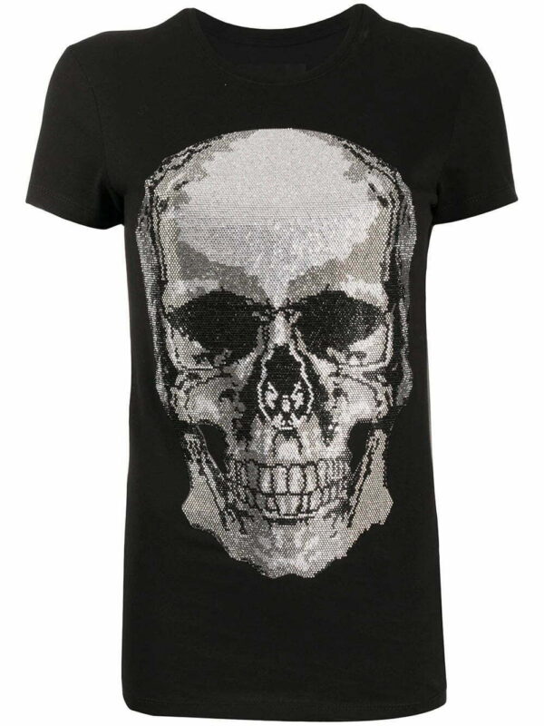 Philipp Plein  Skull rhinestone T-Shirt