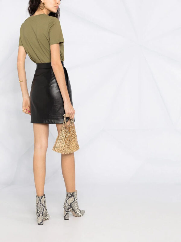 Balmain  button detail logo T-shirt - Image 4