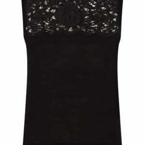 Dolce & Gabbana  lace-panel virgin wool blouse