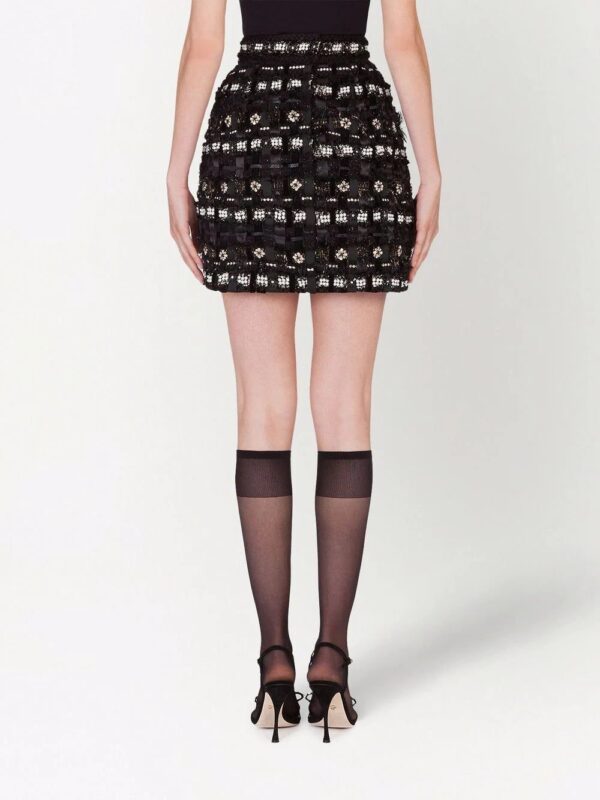Dolce & Gabbana  embellished mini skirt - Image 4