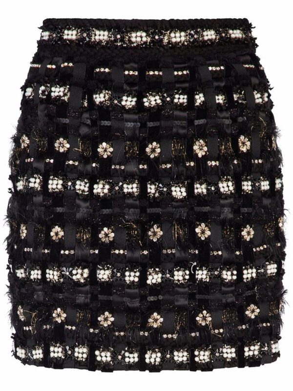 Dolce & Gabbana  embellished mini skirt