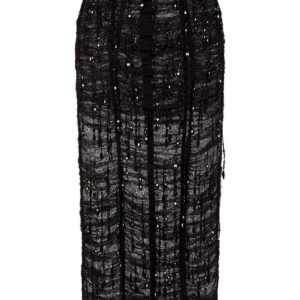 Dolce & Gabbana  beaded pencil skirt