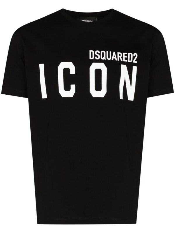 DSQUARED2  Icon logo-print T-shirt