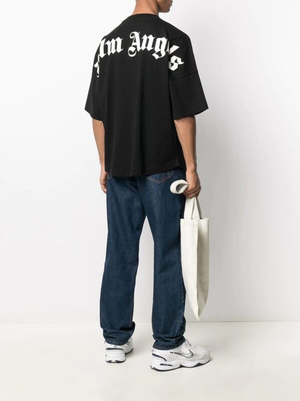 Palm Angels  Logo Over T-shirt - Image 2