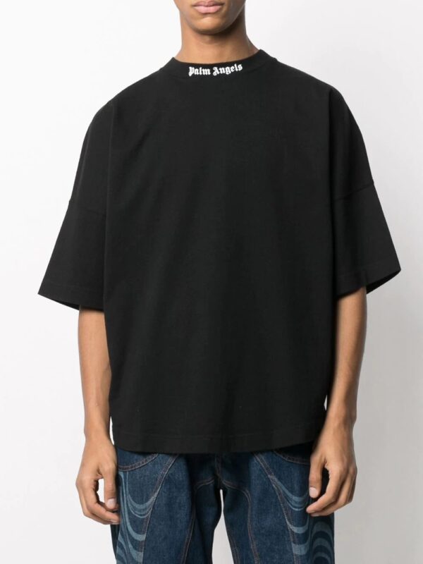 Palm Angels  Logo Over T-shirt - Image 3