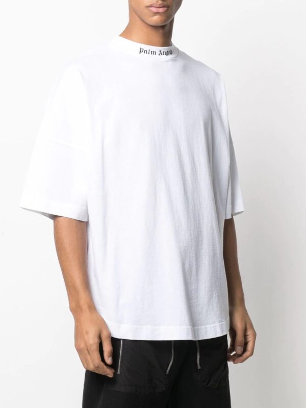 Palm Angels  Logo Over T-shirt - Image 4