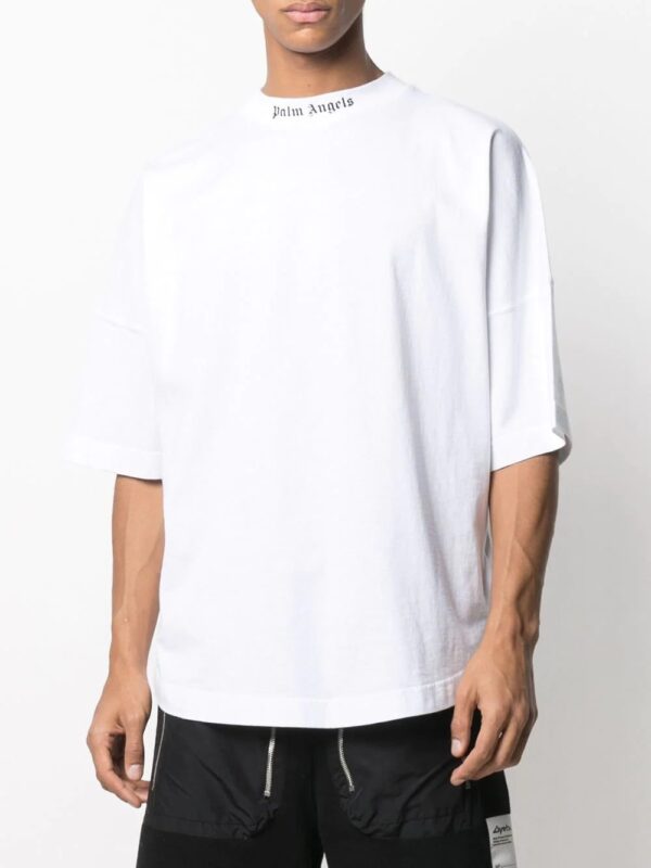 Palm Angels  Logo Over T-shirt - Image 3